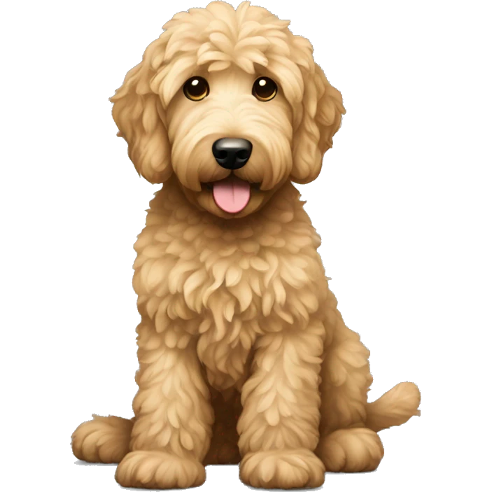 Goldendoodle  emoji