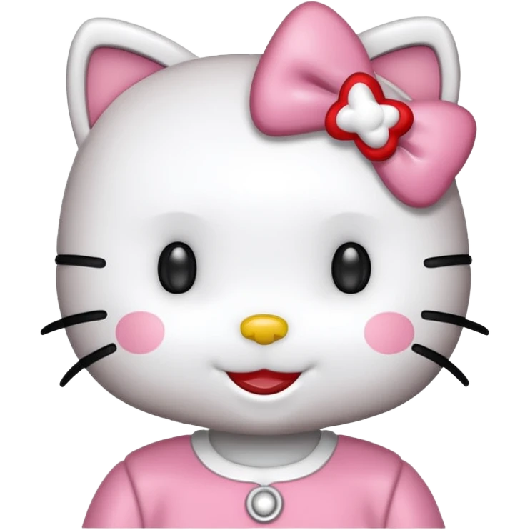 hello kitty happy  emoji