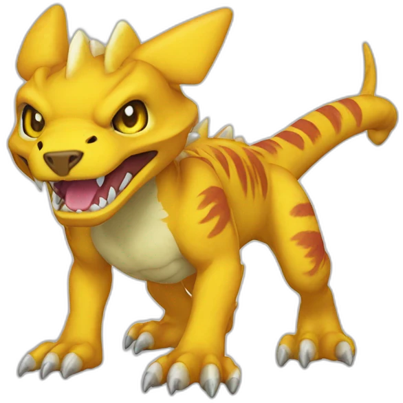 Digimon Agumon emoji
