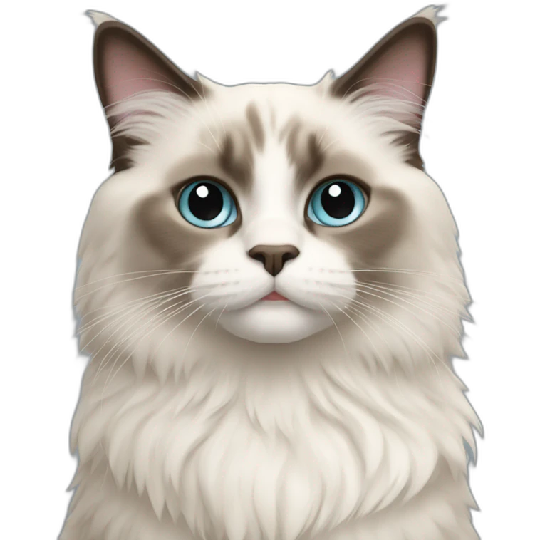 ragdoll cat emoji