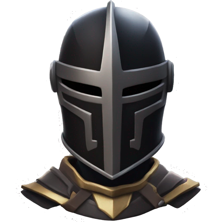 Fortnite black knight open visor emoji