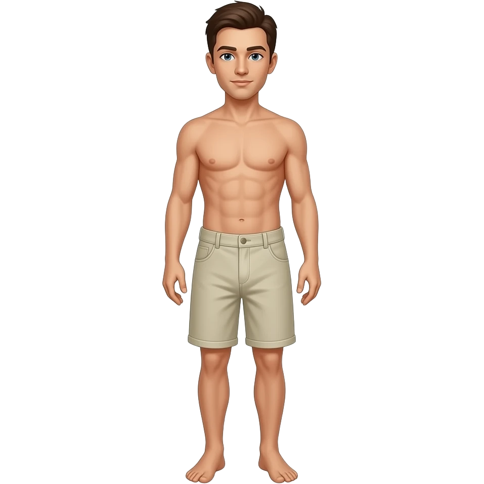 18 years without clothe full body emoji