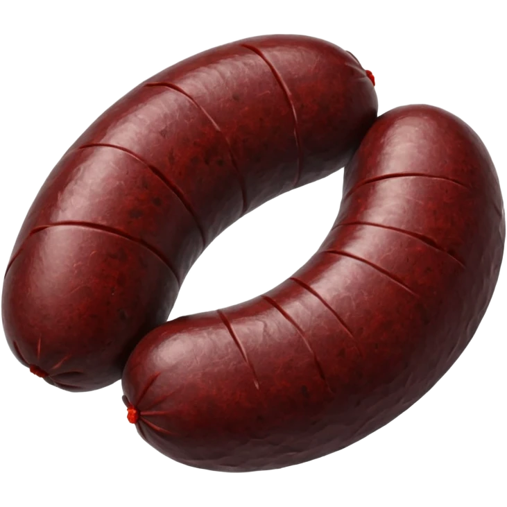 blood sausage emoji