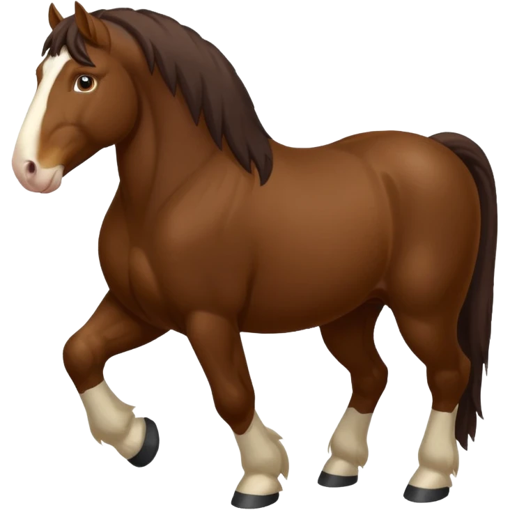 Shire horse emoji