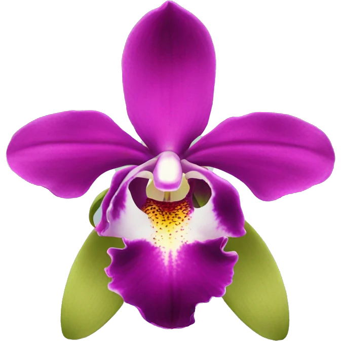 Orchid emoji