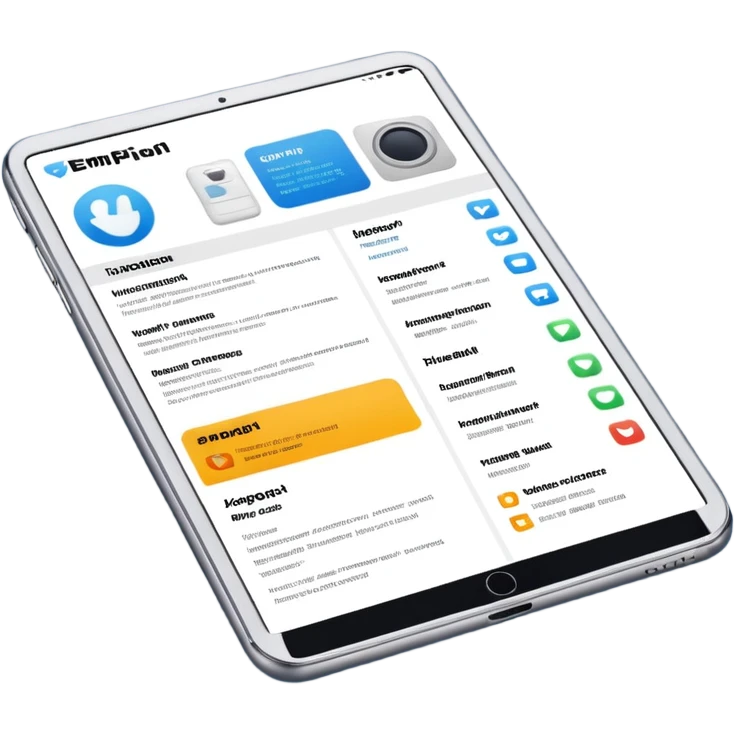 technical product sheet emoji