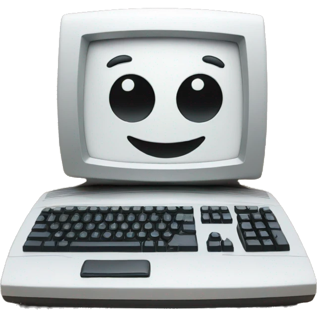 computer is happy emoji