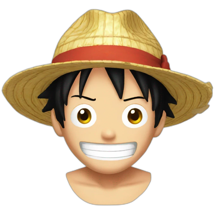 luffy head emoji