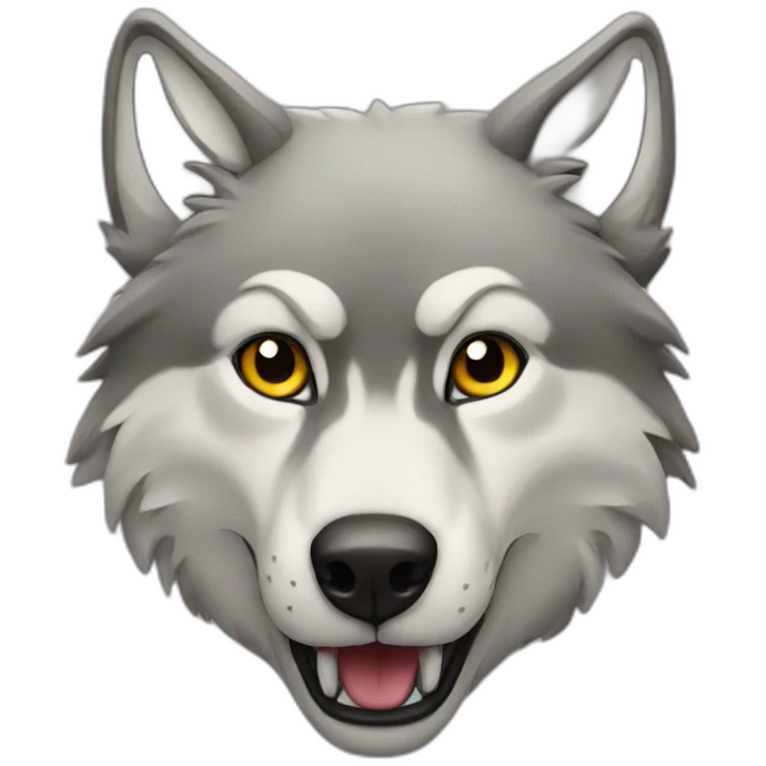 wolf emoji