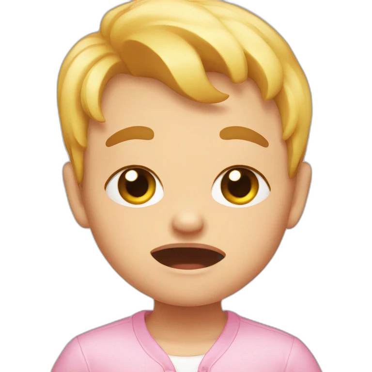 Cry baby emoji