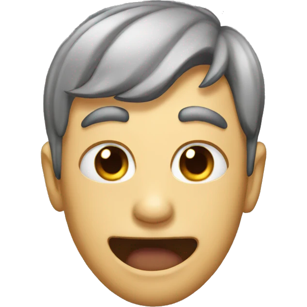 Mewing emoji