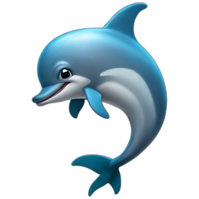 stinky dolphin emoji