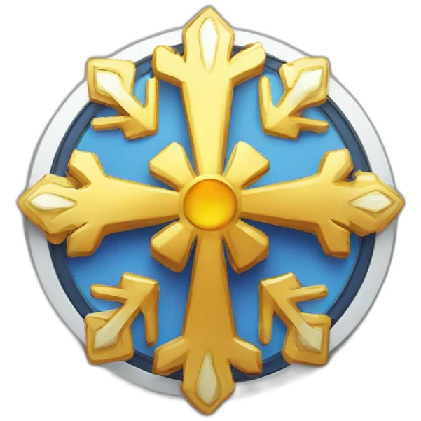 badge, medal, new year, snowflake, pokemon, picture, book, paper emoji