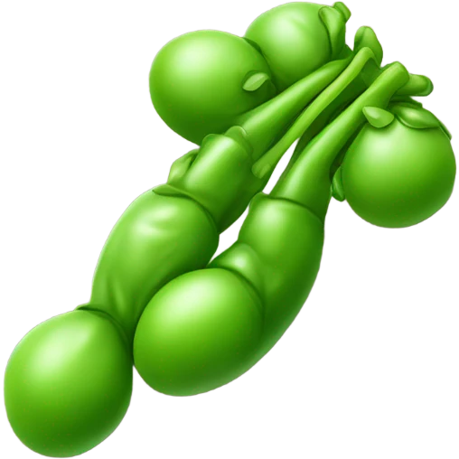 Pea sized kidneys emoji