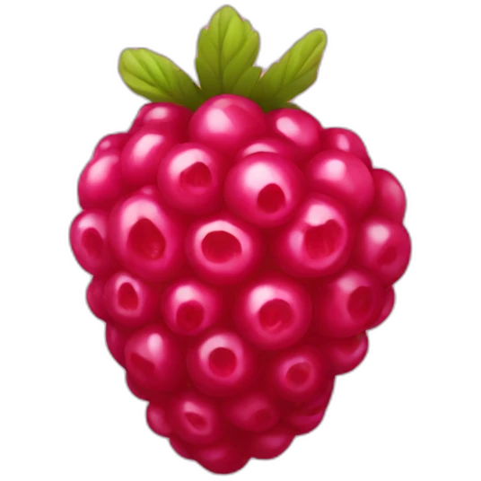 Rasberry emoji