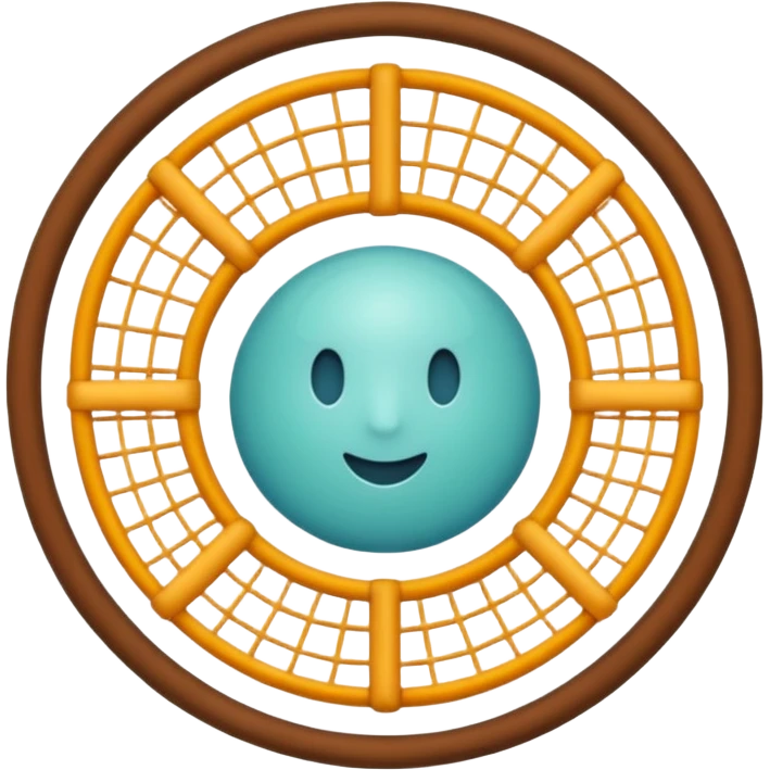 circular grid, lubulbu theme emoji