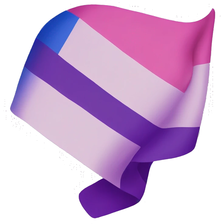 Bi flag emoji
