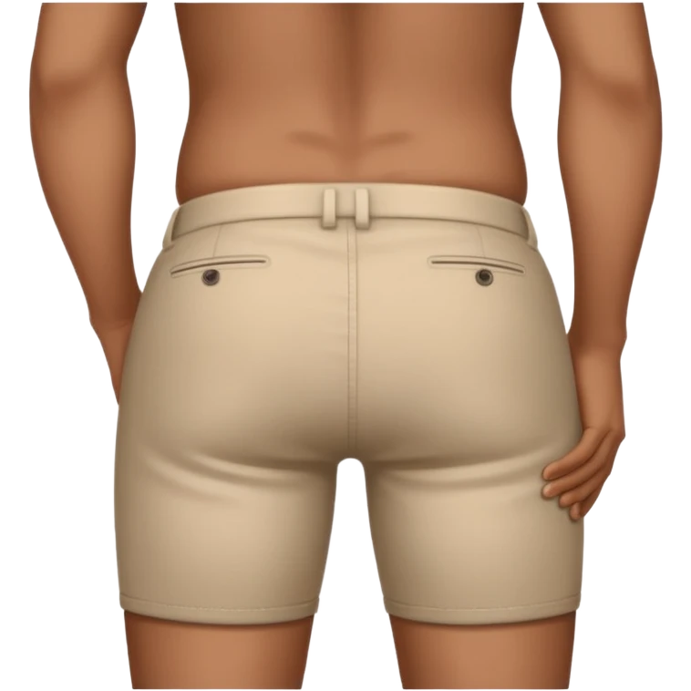 Grabbing butt and looking back emoji