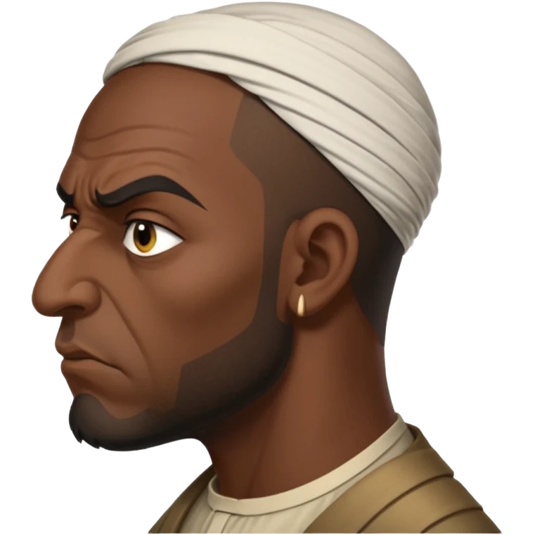 angry Iraqi, in profile emoji