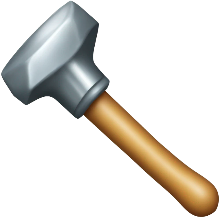 Medical reflex hammer emoji