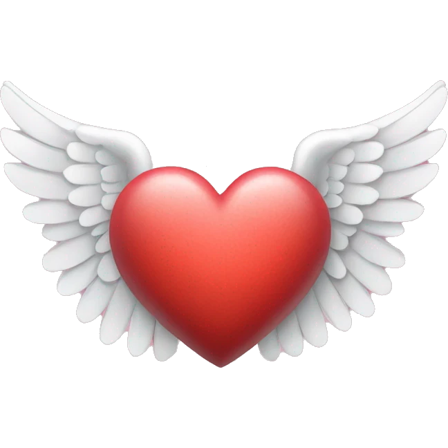 heart with angel wings emoji