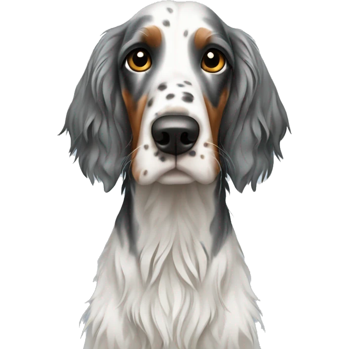 English setter  emoji