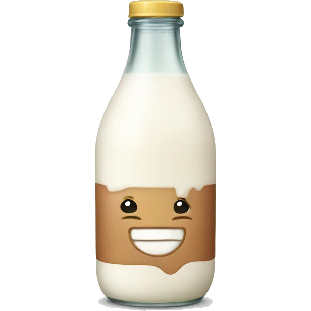 milk in a bottle  emoji