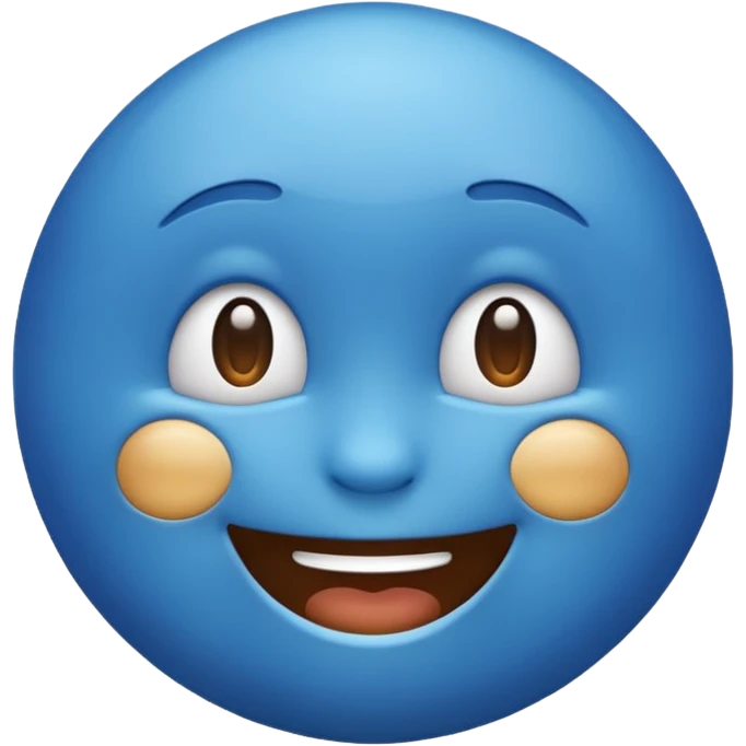 blue emoji emoji