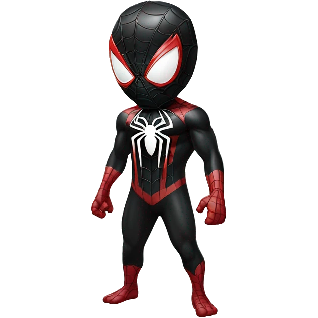Spider-Man symbiote emoji