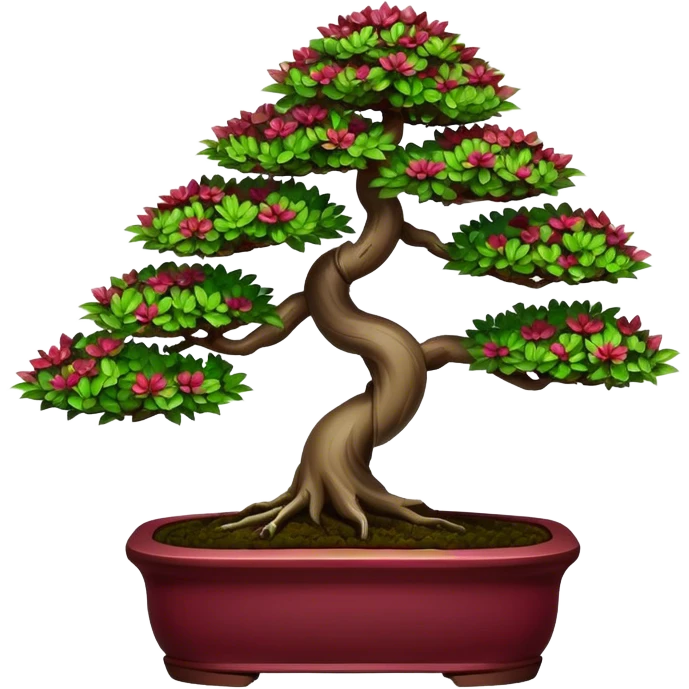 Bonsai Burgundy emoji