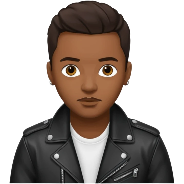Avant, R&B Singer with dark brown hair emoji