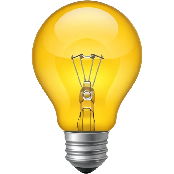 Bulb Icon 💡 emoji