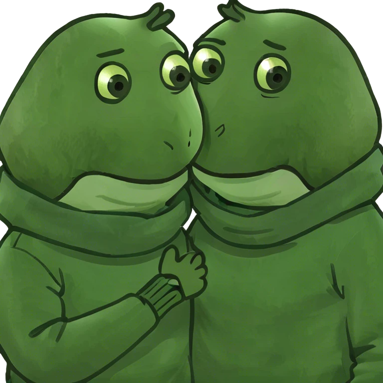 couple hug with warm smiles emoji