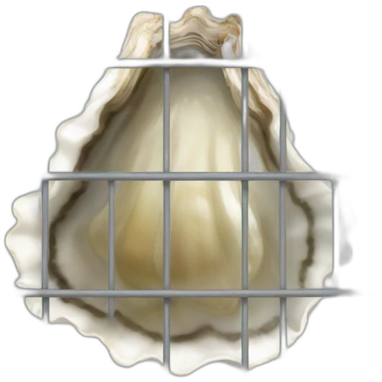 oyster in jail emoji