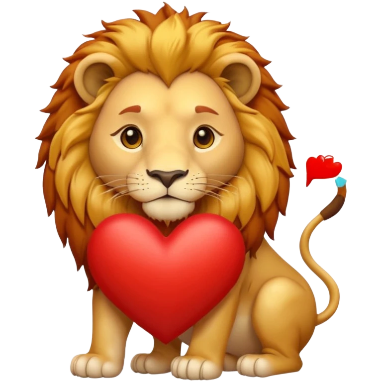 💚🦁❤️ emoji