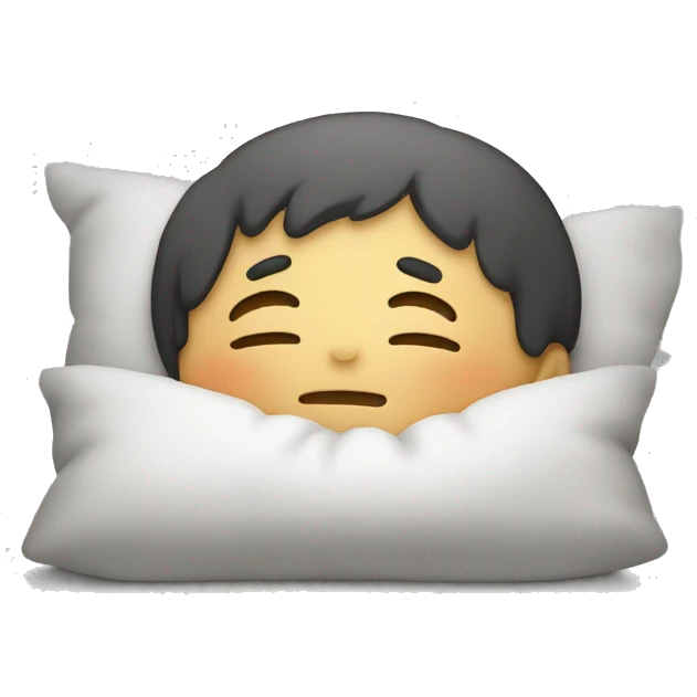 Niño durmiendo emoji