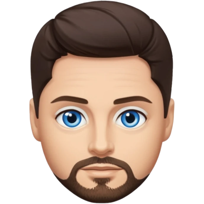 Keith Duffy with blue eyes, dark brown hair  emoji