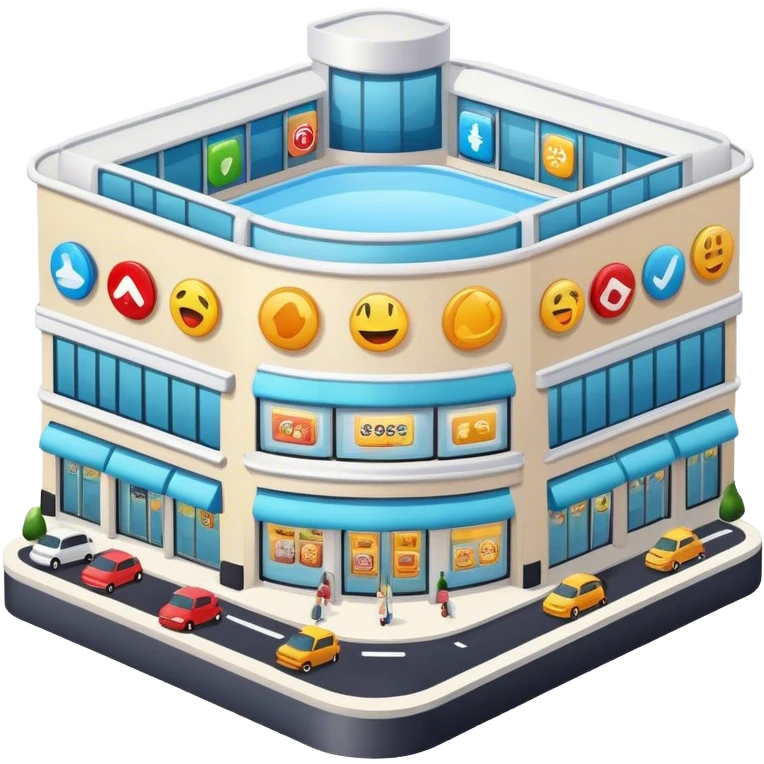 modern shopping center emoji
