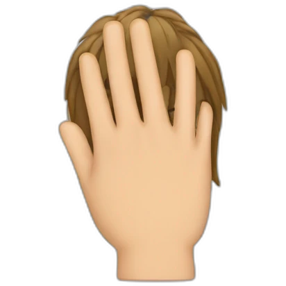 Facepalm emoji