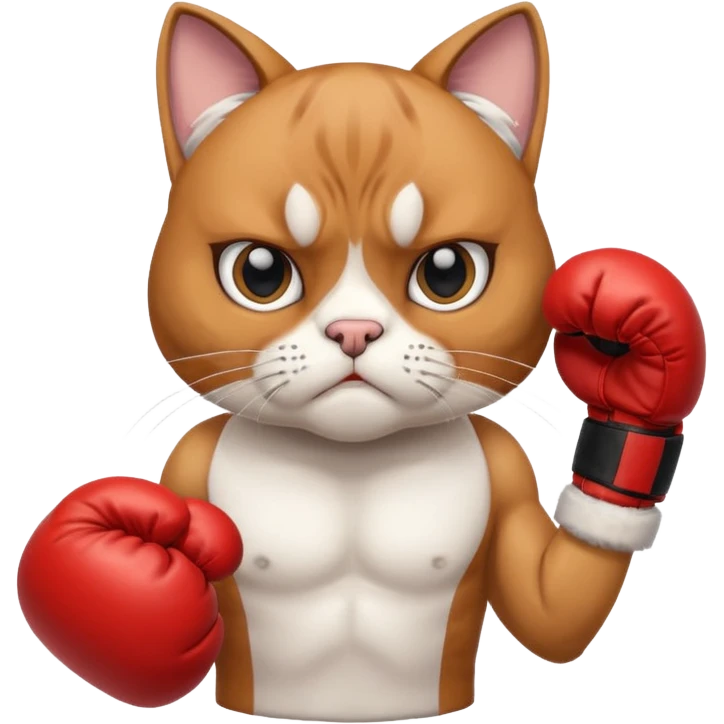 CAt boxer  emoji
