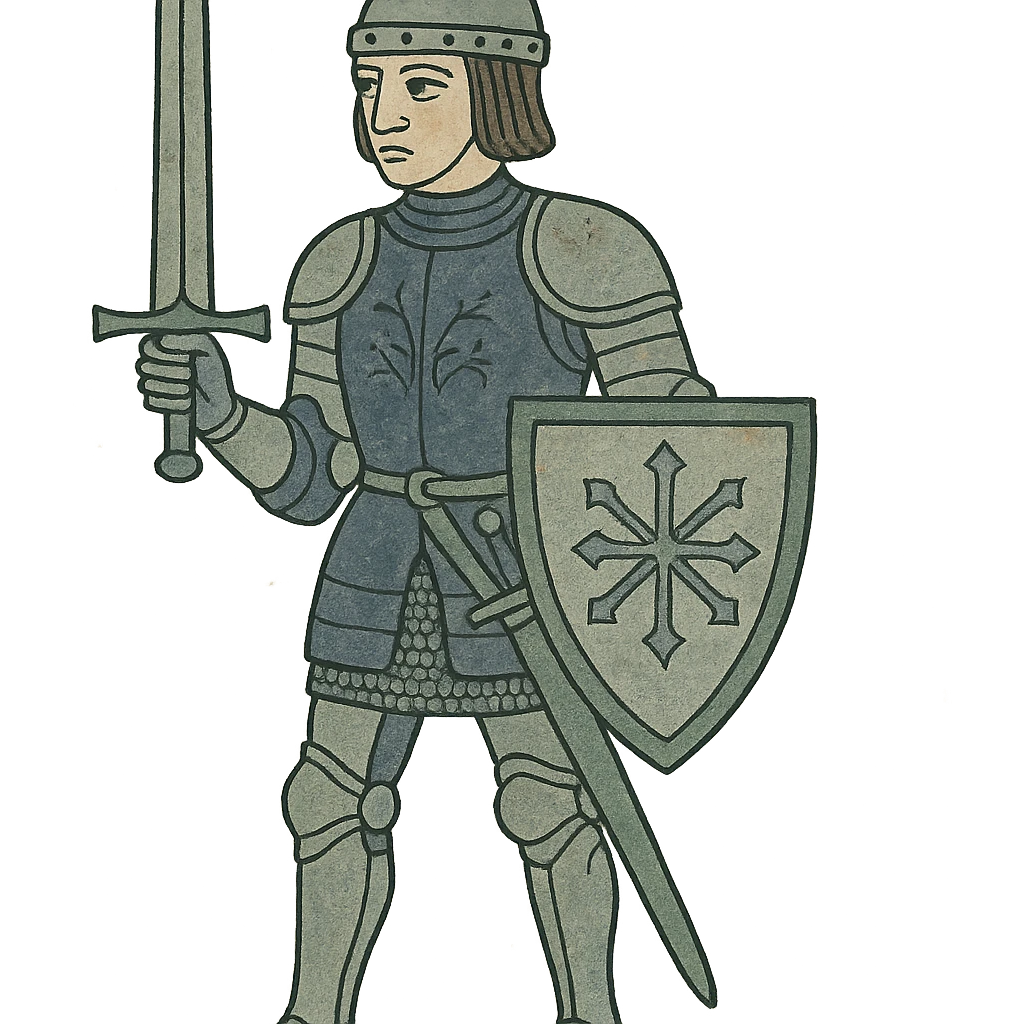 knite in a armor emoji