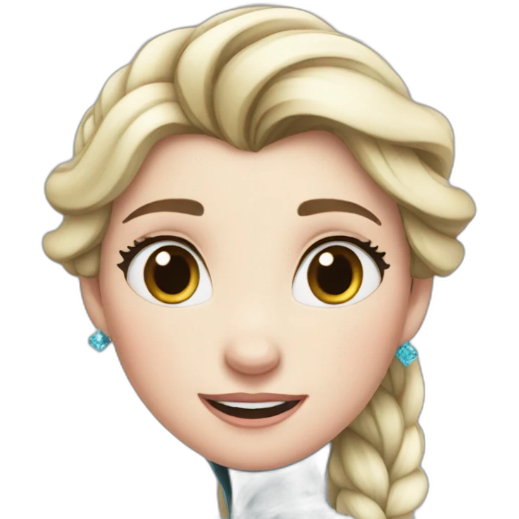 frozen anna emoji