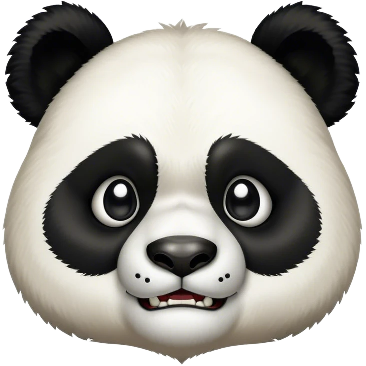 Angry panda  emoji