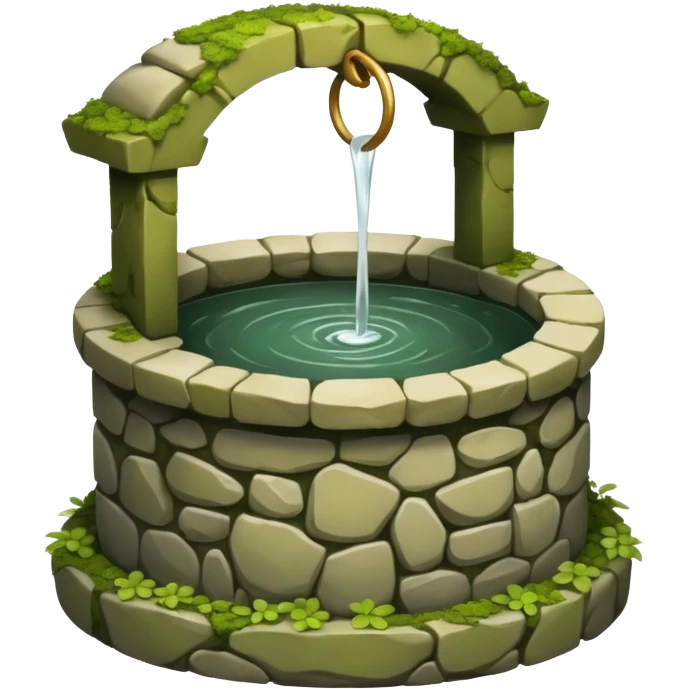 wishing well emoji