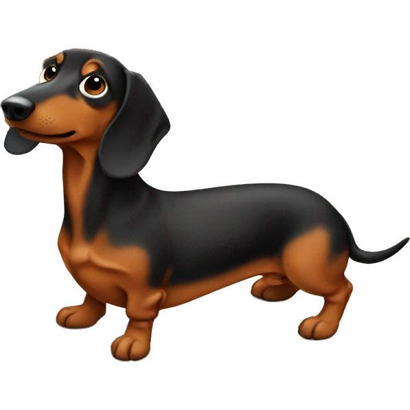 Wiener dog emoji