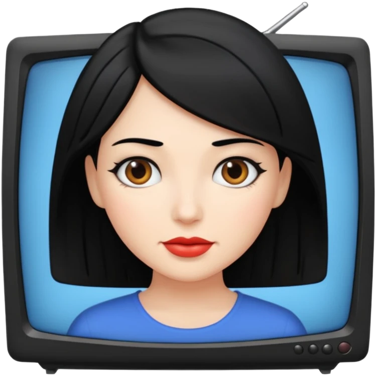 TV woman from Skividi toilet emoji