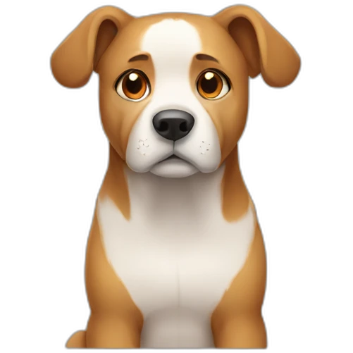 tired-dog emoji