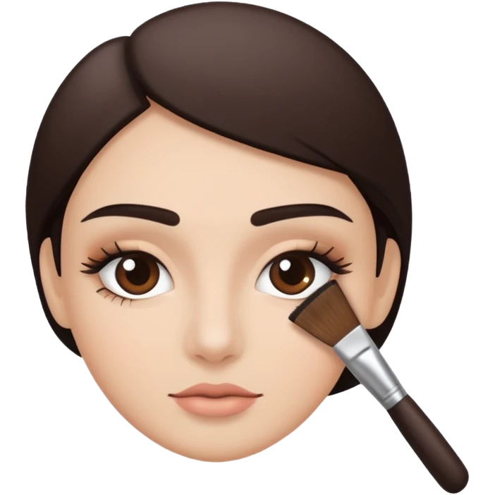 eyebrow cosmetic emoji