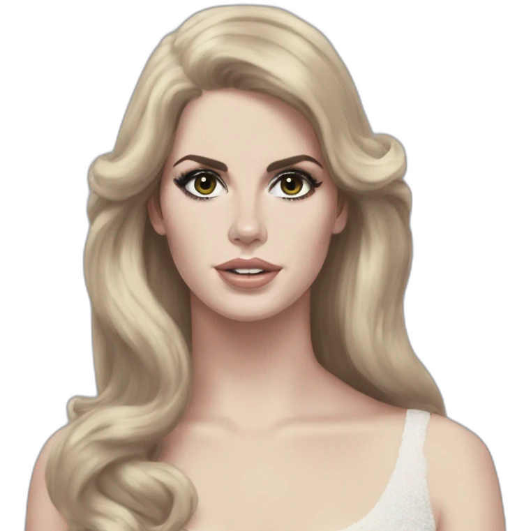 lana del rey-norman fucking rock well emoji