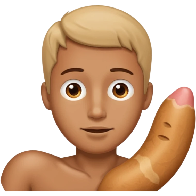 Uncut Mexican penis emoji